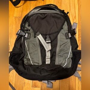 L.L. Bean Black and Gray Backpack